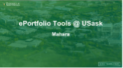 image/video link for Mahara